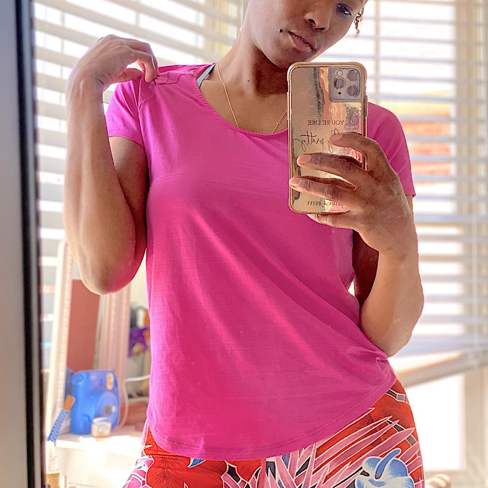Nike Light Weight Pink Dri Fit shirt